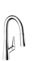 Hansgrohe Hg SpüLtischmischer 160 Talis M51 Ausziehbrause 2Jet Chrom 72815000