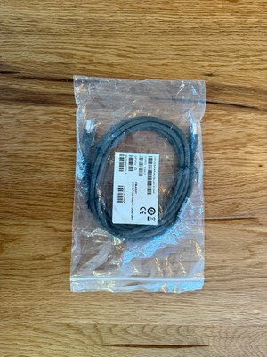 1x Zebra CBA-U01-S07ZAR 7 Fuß 2 Meter Dura Grau Gerades USB Scanner Kabel - Neu