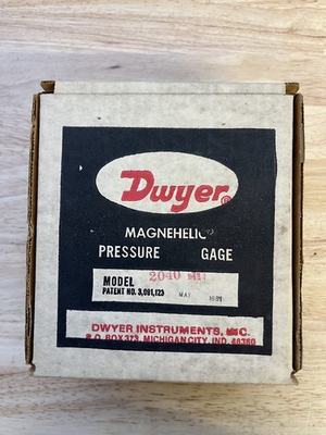 #ad #ad Dwyer Magnehelic Differential Pressure Gauge Model 2040 NEW $34.95