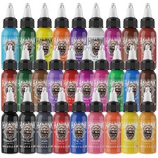 Professional Tattoo Ink Set 28 Colors 1oz