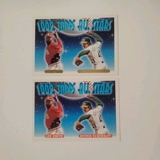 1993 Topps Baseball X2 Cards Gold/Base 1992 All Stars #411 Lee Smith/Eckersley