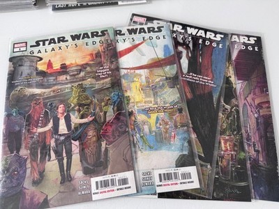 4x Star Wars Galaxy's Edge comic - Complete set!