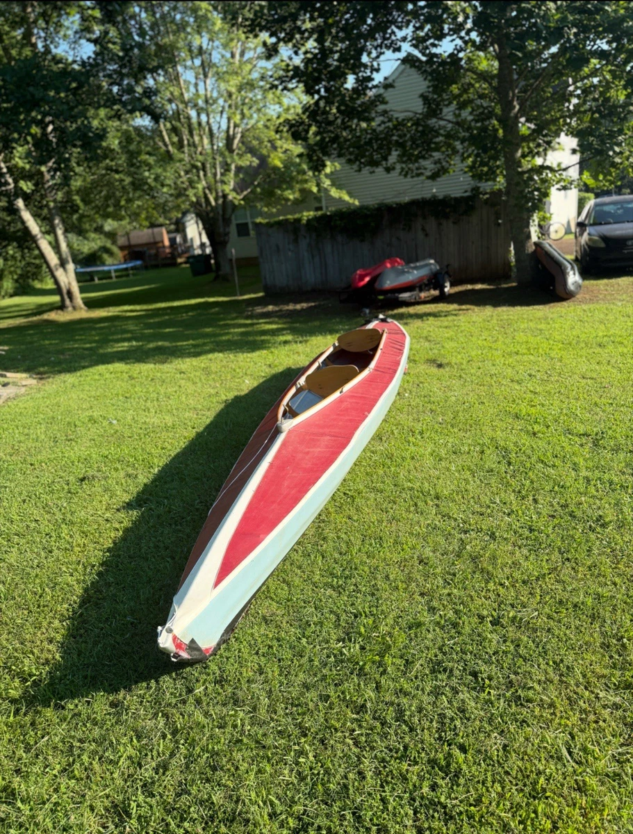 Folbot Super Kayak 1960s/Early 70s Retro, Red | eBay