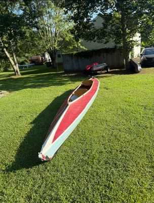 Folbot Super Kayak 1960s/Early 70s Retro, Red | eBay