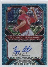 2021 Panini Prizm Rookie Teal Donut Circle 5/12 Tejay Antone #RA-TA Auto 8d2