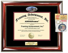 University of Nevada Las Vegas diploma frame UNLV degree framing graduation gift