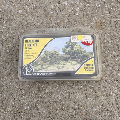 Woodland Scenics 1111 Kit Árboles Realistas Caducifolios Verdes 0.75" - 3" Bosque | Zustand: New