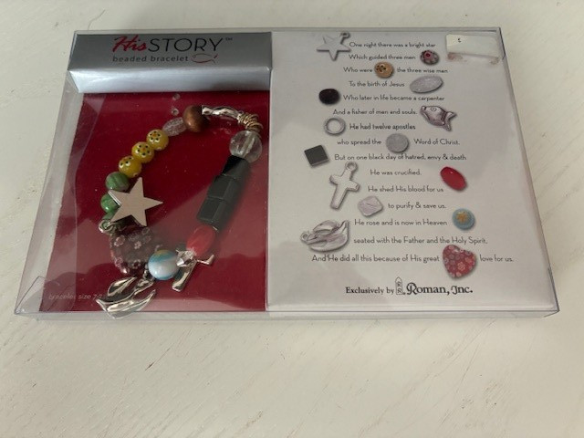HIS Story beaded bracelet MIB
