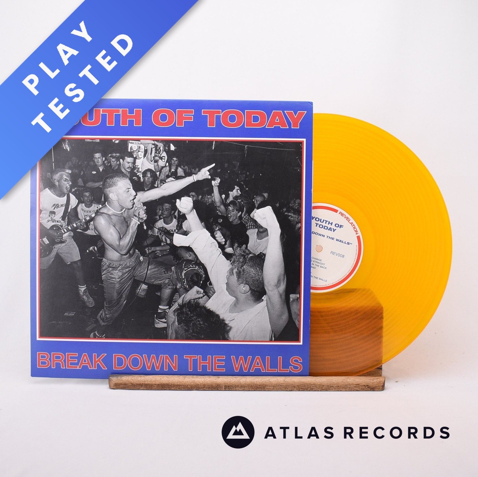 Youth Of Today Break Down The Walls LP Album Vinyl Record - NM/NM