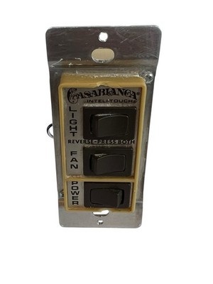 Casablanca W-11 Inteli-Touch Ceiling Fan Wall Control Switch