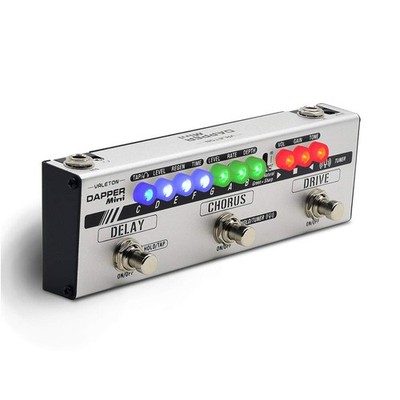 Valeton Dapper Mini Stage Session Gigging Gear Overdrive Distortion Chorus De...