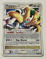 Regigigas Lv. X DP30 PROMO 2008 HP Pokemon TCG rare on eBay