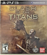 Clash of the Titans (PS3) DISC+CVR ART+MANUAL *NO CASE*VG