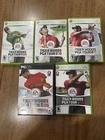 Lot of 5 Xbox 360 Games Tiger Woods  PGA Tour 11, 10, 09, 08, PC 06