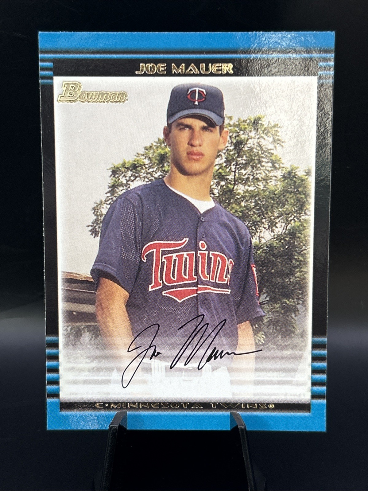 2002 Bowman #379 Joe Mauer Rookie RC Twins