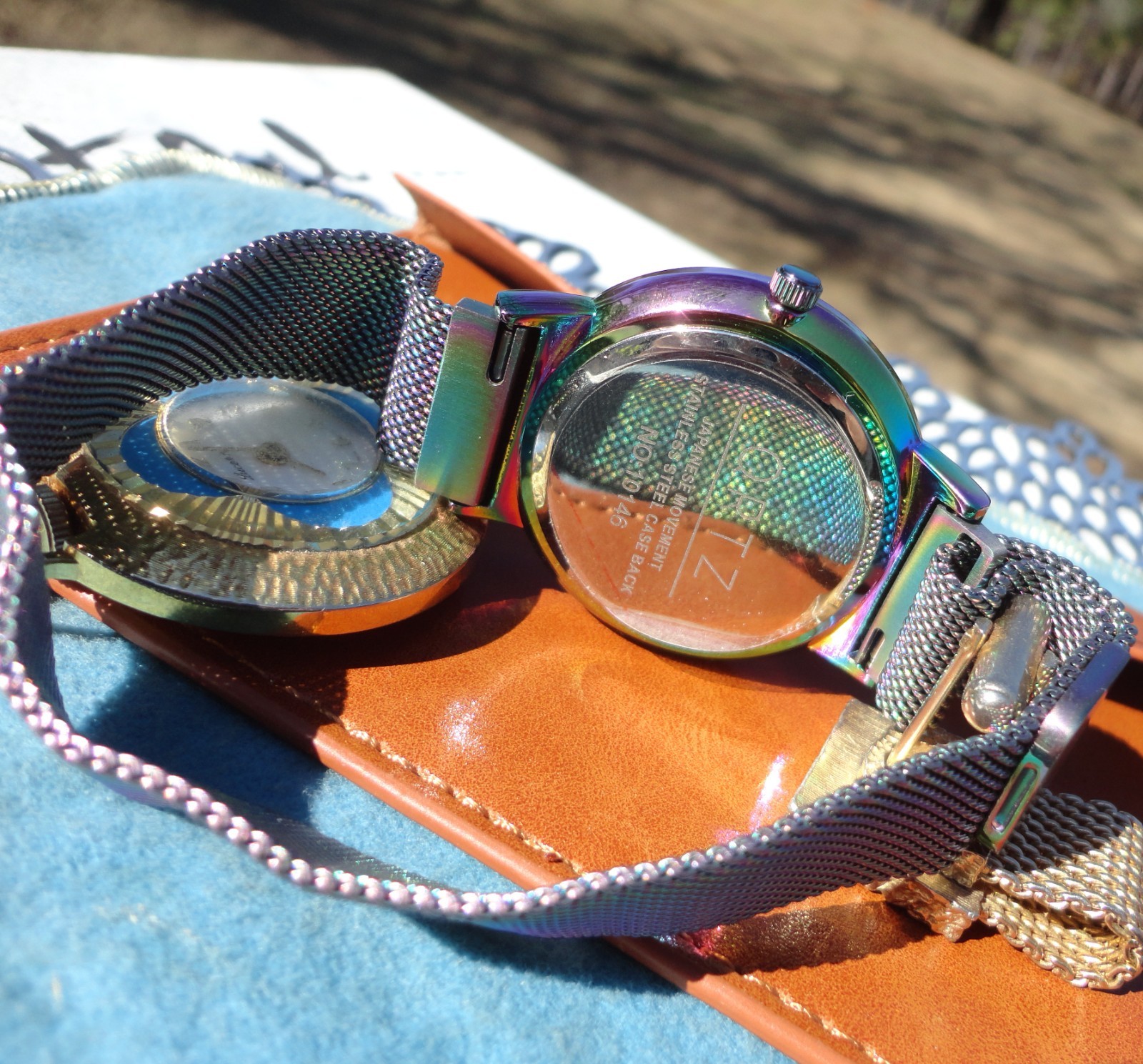 Sharp ORTZ  Distinct Clear Multi Colored Wristwat… - image 9