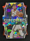 2023-24 Contenders Optic Victor Wembanyama #3 Red Ice Die Cut Superstars RC /175