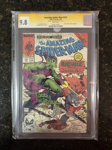 Amazing Spider-Man #312 CGC 9.8 SS Todd McFarlane Green Goblin Hobgoblin App