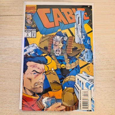 Cable #3 Marvel Comics 1993 1st Weasel Appearance Direct Edition