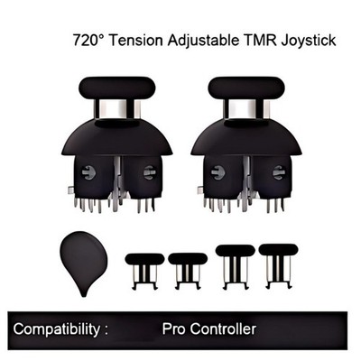 Ergonomic Grip Thumbstick with Cap for Controller Analog Module