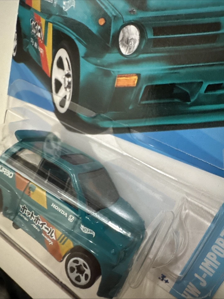 Hot Wheels Honda City Turbo II ERROR FALTA CALCOMANÍA BÚSQUEDA DEL TESORO!! + Bonus Civic Foto 2 de 4