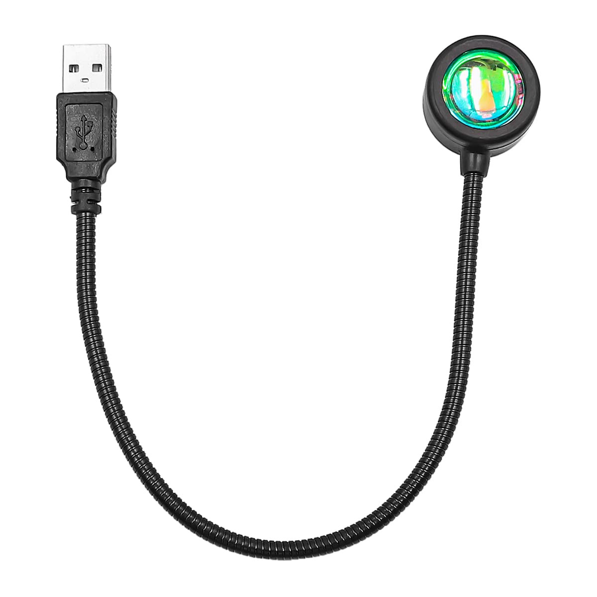 ANCLLO Mini Lampada Tramonto USB 360° | Atmosfera Romantica Auto e Casa