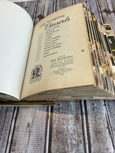 Vintage The Encyclopedia Of Cooking in 24 Volumes 1952 - Foto 8 di 13