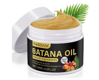 100% Pure Batana Oil for Hair Growth Hair Repair Scalp Treatment 120g