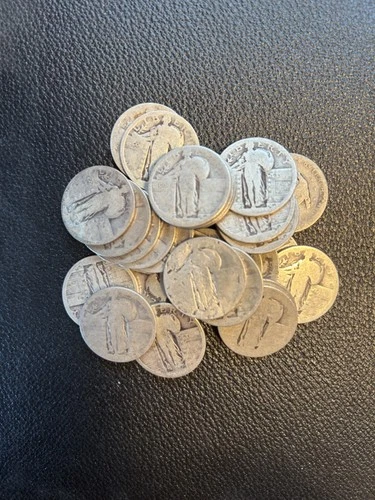Standing Liberty Quarters Lot of 36 - NO DATES