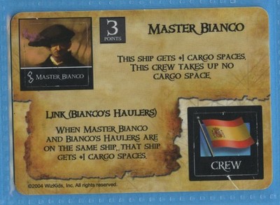 Pirates CSG: Spanish Main : SC-004 Master Bianco (CREW)
