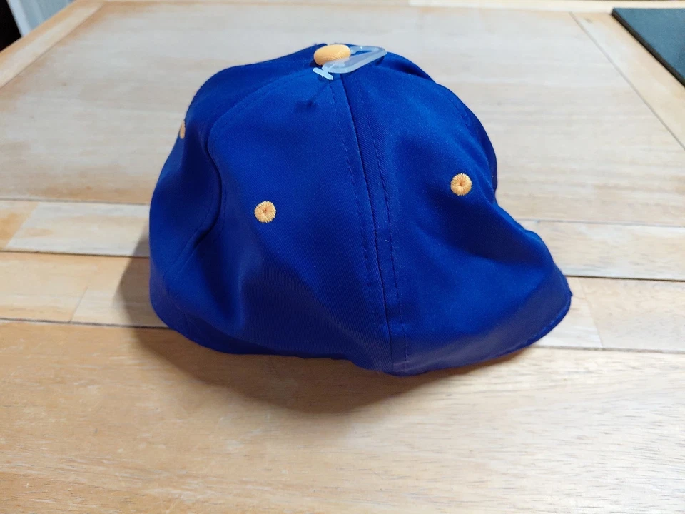 Gorra de béisbol ajustada con logotipo F púrpura 7 3/8 bordada orificios ventilados The Game Pro Foto 3 de 4