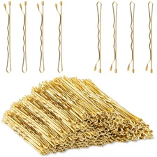 240PCS Blonde Bobby Pins, AITRAI Hair Pins for Gold