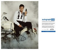 Pierce Brosnan “Tomorrow Never Dies” James Bond 007 SIGNED 10x8 Photo ACOA