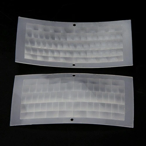 10PCS PIR HDPE Human body Infrared Induction Fresnel Lens Far Sensing Distance