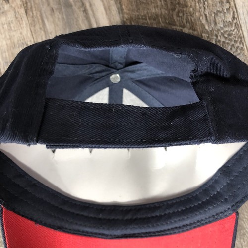 Budweiser Baseball Hat Cap Adjustable Strap One Size Navy Blue Cotton K-Products - Picture 6 of 8