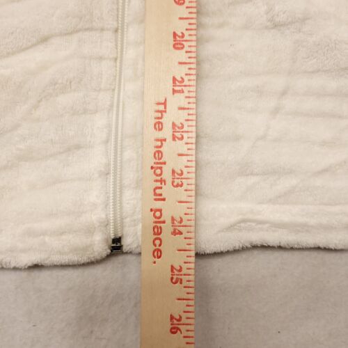 Jason Maxwell Casual Zip Up Long Sleeve Jacket Womens Size XL White - Picture 8 of 10