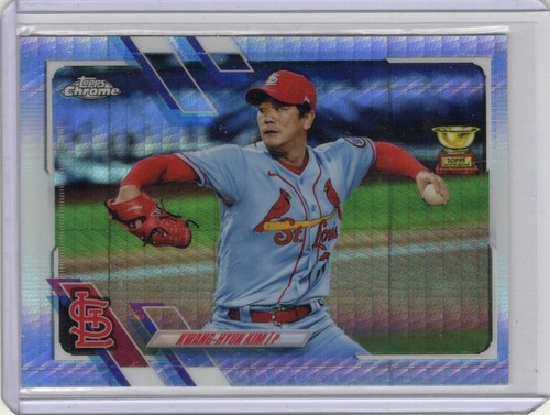 2021 Topps Chrom Prismenrefraktor #153 Kwang-Hyun Kim St. Louis Kardinäle