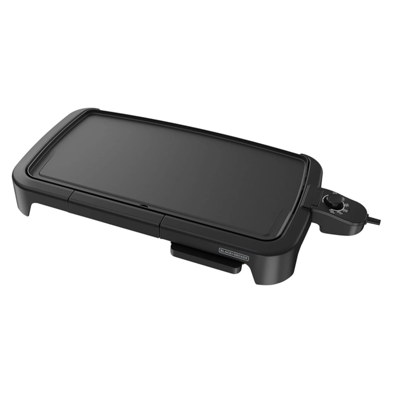 BLACK+DECKER 8-Serving Electric Griddle, GD2051B, Non-Stick Cooking Surface, ...