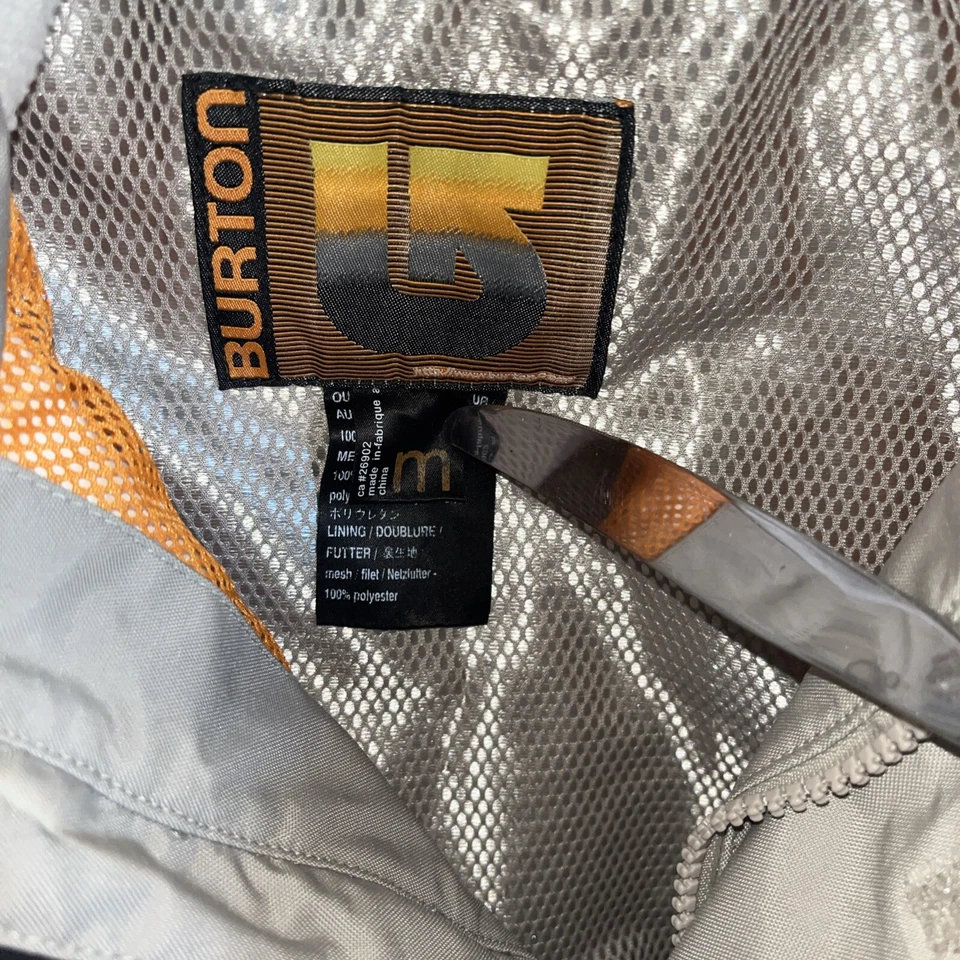 Chaqueta Burton Vintage Snow Board Esquí Para Hombre Talla Mediana Marrón Tostado Naranja Foto 3 de 4