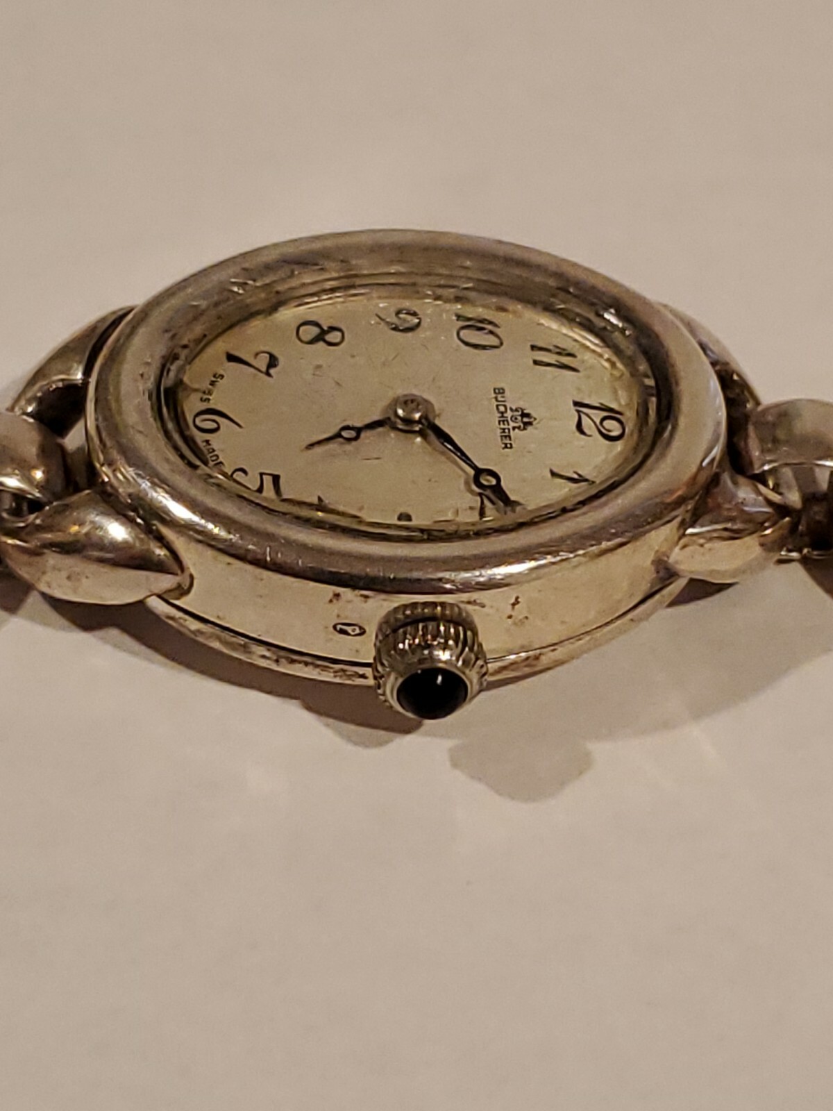 Bucherer watch on solid Sterling silver Franz Sch… - image 4