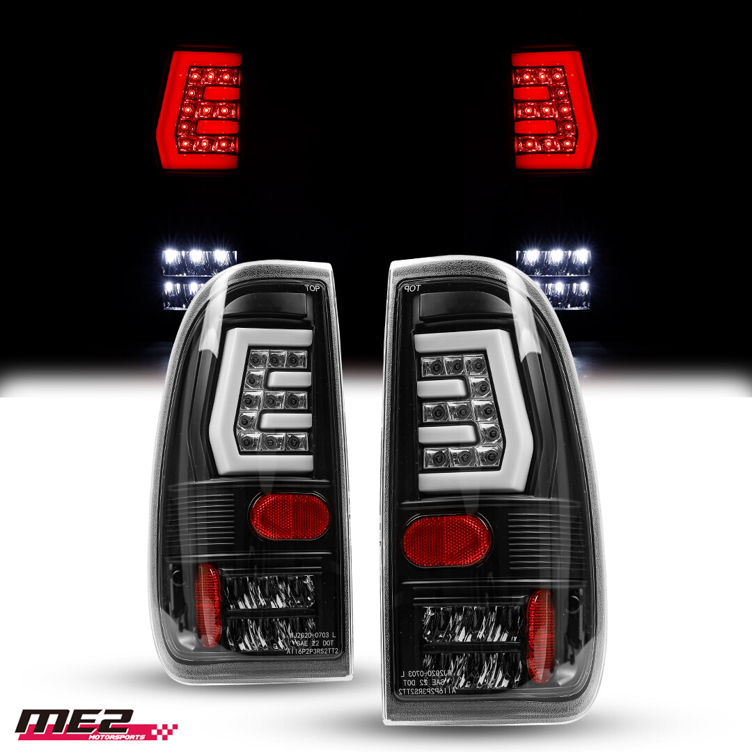 CNNELL Tail Light Assembly Driver Side W/o Bulbs &amp; Wiring