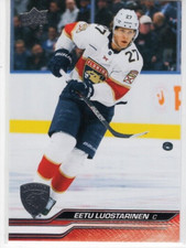 Eetu Luostarinen 23-24 Upper Deck Series 2 Base Common #327 Florida Panthers