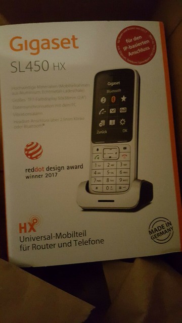 gigaset sl450hx mobilteil