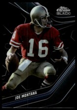 2023 Topps Composite Joe Montana #145 Chrome Black