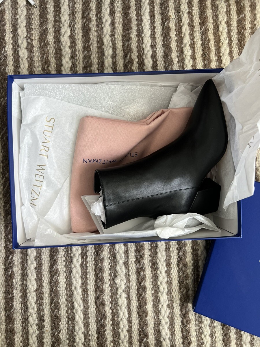 STUART WEITZMAN AVENUE 75 BLOCK BOOTIE 全3色 stuart weitzman avenue 75 block bootie size 4 | eBay