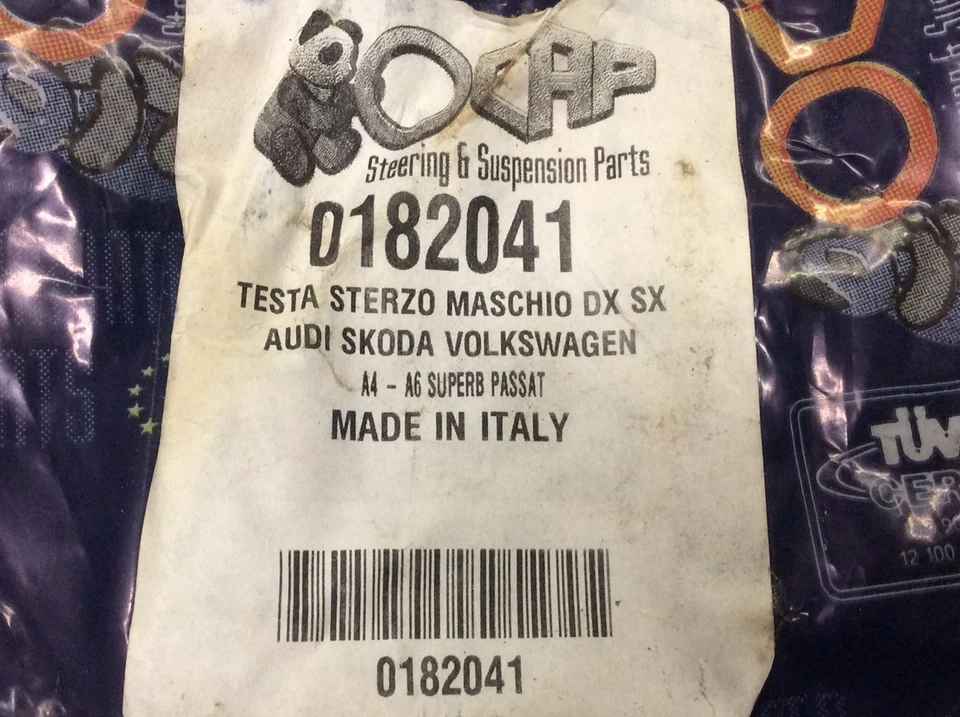 Новый конец рулевого троса NAPA 0182041 — подходит для 98–05 Volkswagen 96–05 Audi - Изображение 3 из 4