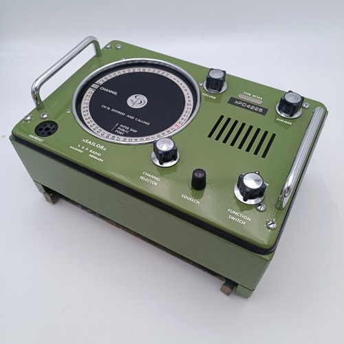SAILOR TYPE RT144 12V 25W 155.6–163.2 Mhz VHF RADIO TELEPHONE Channel 16 PERFECT - Afbeelding 7 van 15