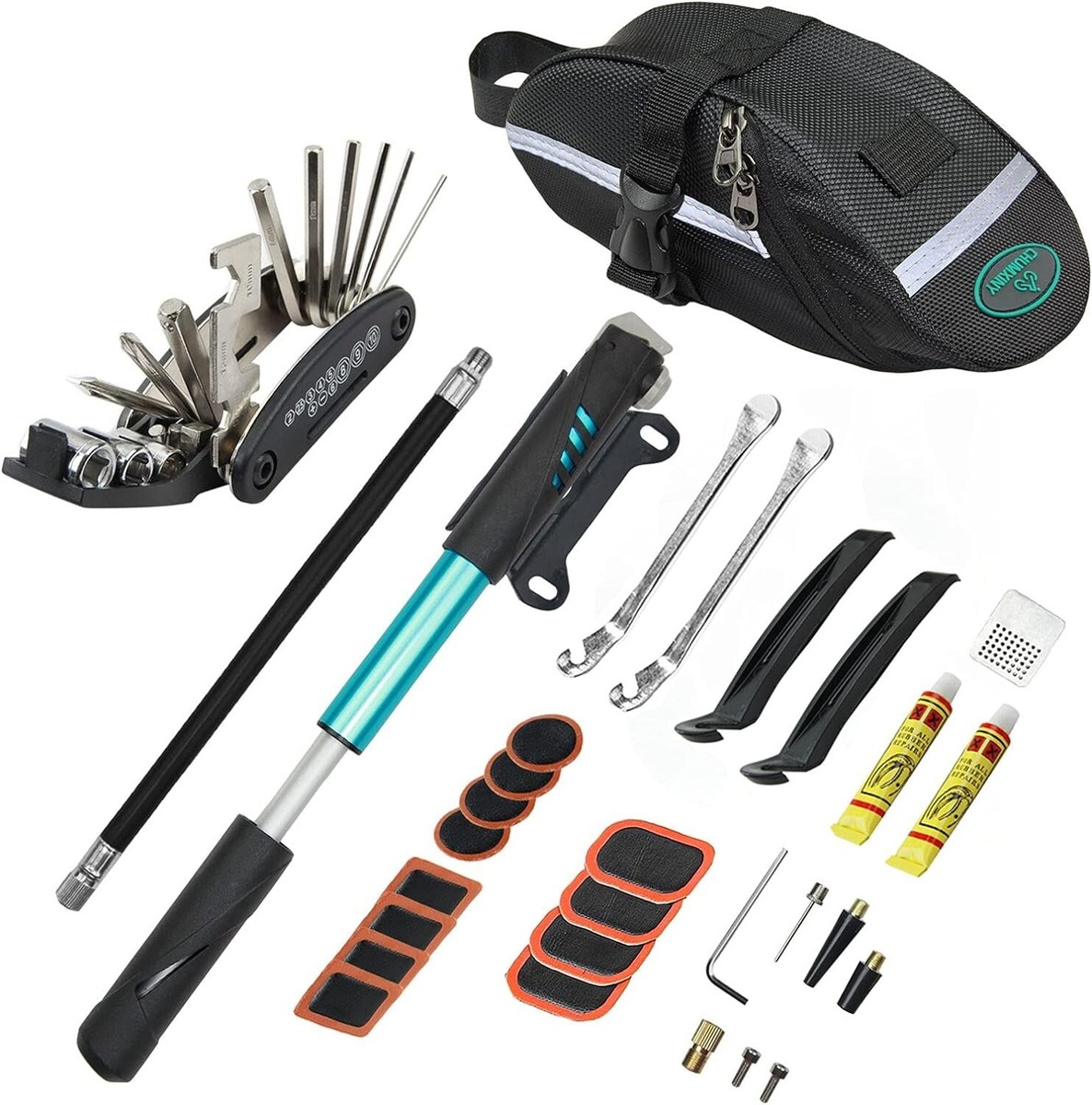 Kit Réparation Crevaison Vélo Sans Chambre à Air – Urgence Portable – Neuf