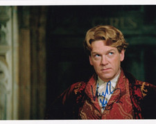 Autografo firmato Kenneth Branagh 20x25 cm HARRY POTTER di persona autografo COA