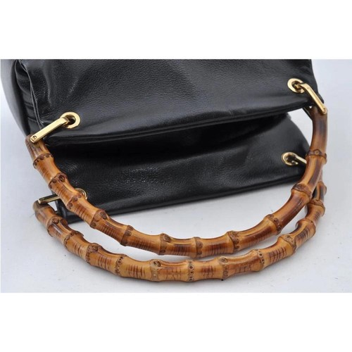 Bolso de Mano Gucci Bambú Vintage Cuero (GGXX093) - Imagen 5 de 9
